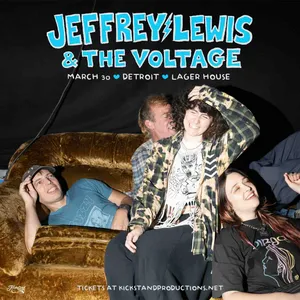Jeffrey Lewis & the Voltage event on Monday, March 30, 2026