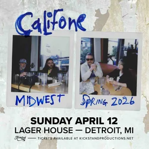 Califone event on Sunday, April 12, 2026