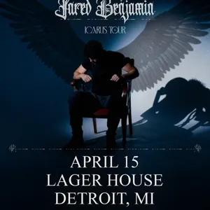 Jared Benjamin event on Wednesday, April 15, 2026