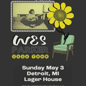 Wes Parker event on Sunday, May 3, 2026
