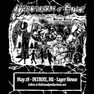 Portrayal of Guilt w/ Street Sects & Halloween event on Thursday, May 28, 2026