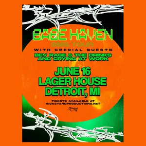 Babe Haven w/ Bev Rage & The Drinks, Crying at Work event on Tuesday, June 16, 2026