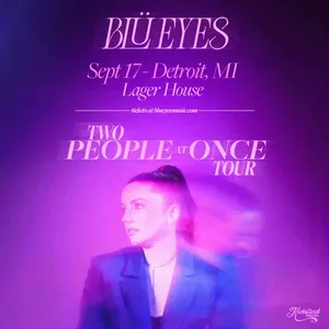 BLÜ EYES - Two People at Once Tour event on Thursday, September 17, 2026