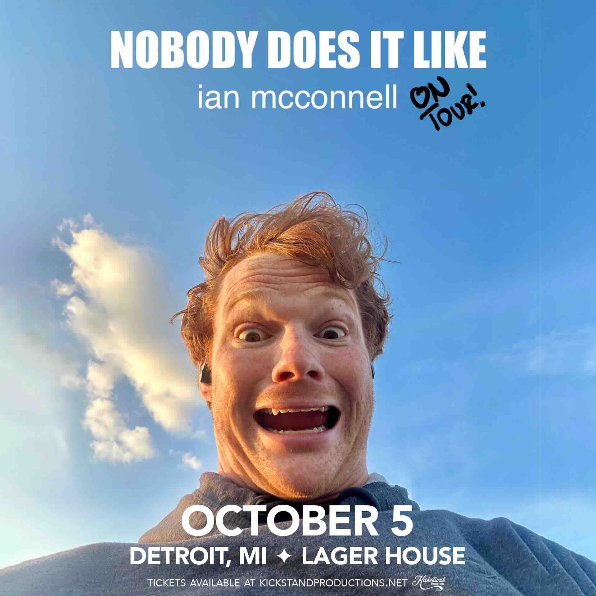 Ian McConnell at PJ's Lager House