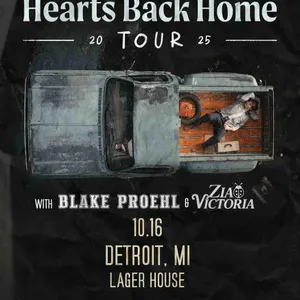 Jonah Marais "Hearts Back Home" Tour w/ Blake Proehl, Zia Victoria event on Thursday, October 16, 2025