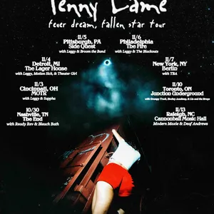 Penny Lame "Fever Dream, Fallen Star" Tour w/ Leggy, Motion Sick, Theater Girl event on Tuesday, November 4, 2025