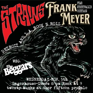 Frank Meyer, The Strains, The Beggars event on Wednesday, November 5, 2025